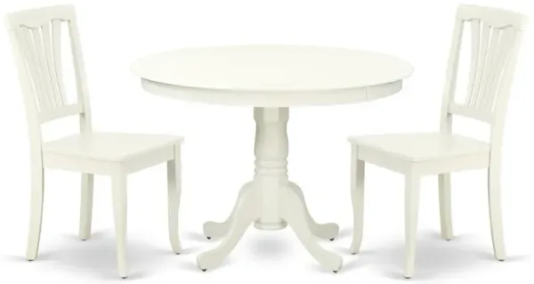 Dining Room Set Linen White