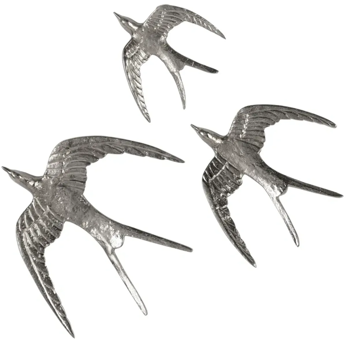 Nickel Birds in Flight