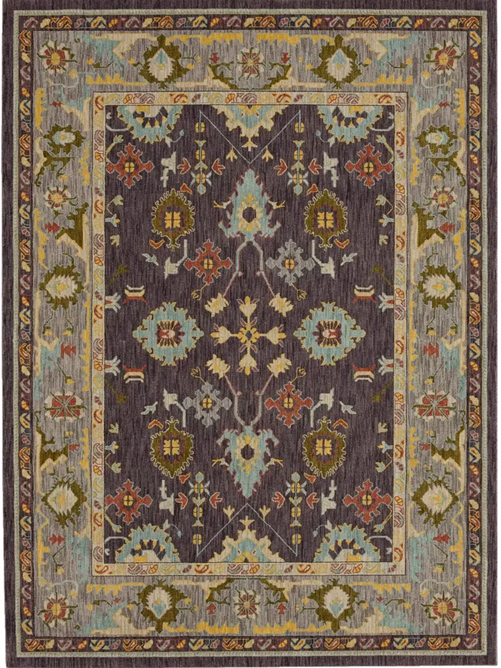 Pandora Wrath Eggplant 9' 6" X 12' 11" Rug