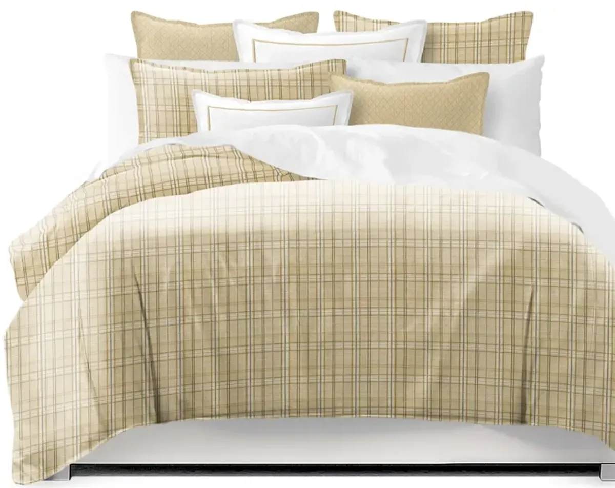 6ix Tailors Fine Linens Bailey Natural Coverlet Set