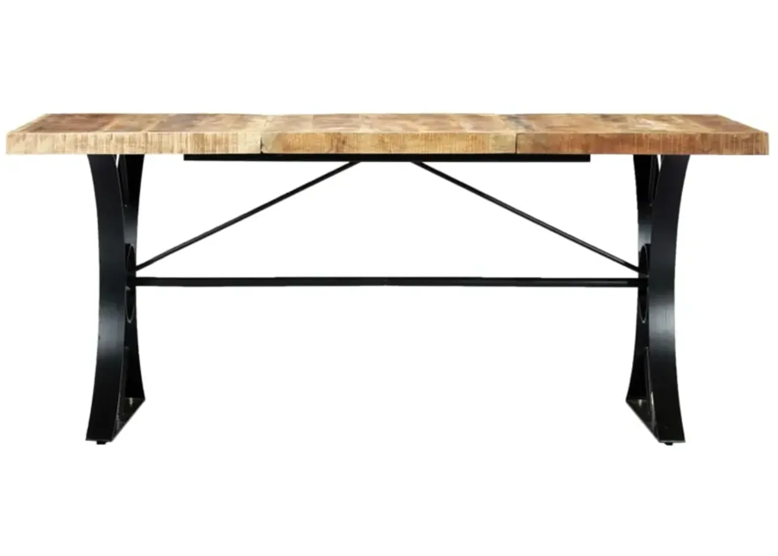 vidaXL Dining Table 70.9"x35.4"x29.9" Solid Mango Wood