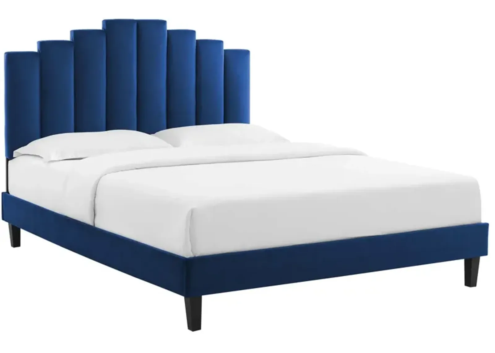 Modway - Elise Queen Performance Velvet Platform Bed