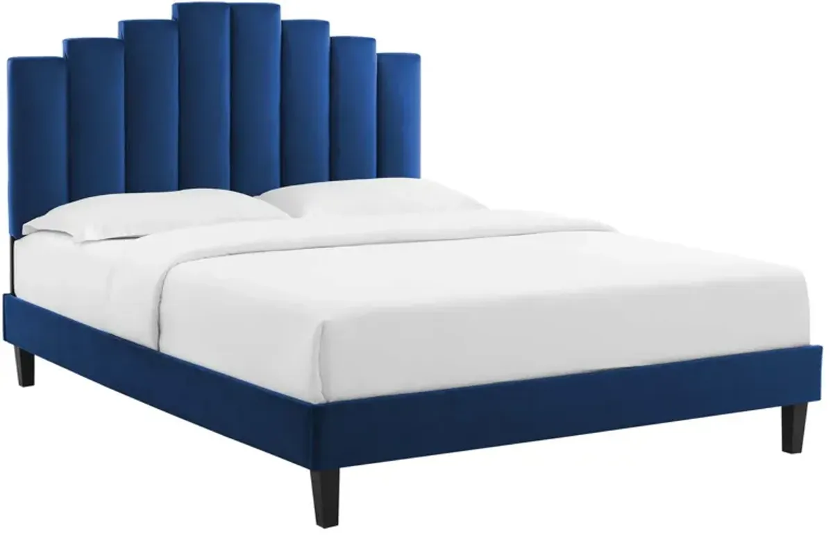 Modway - Elise Queen Performance Velvet Platform Bed