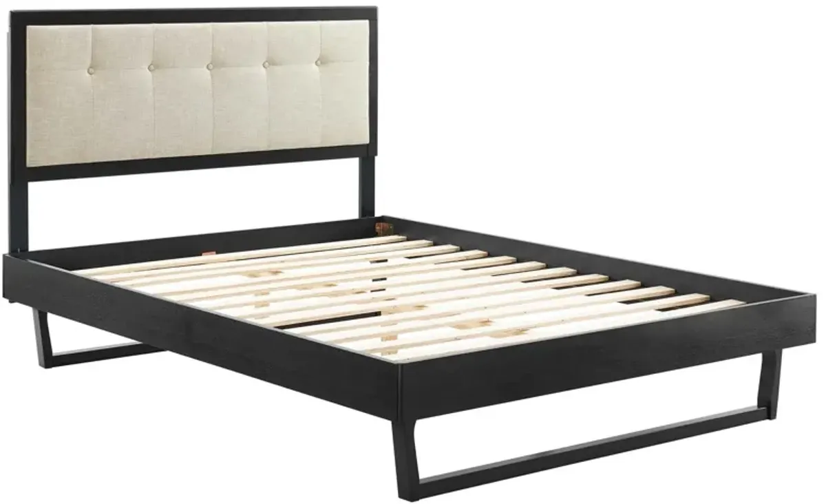 Modway - Willow Queen Wood Platform Bed with Angular Frame