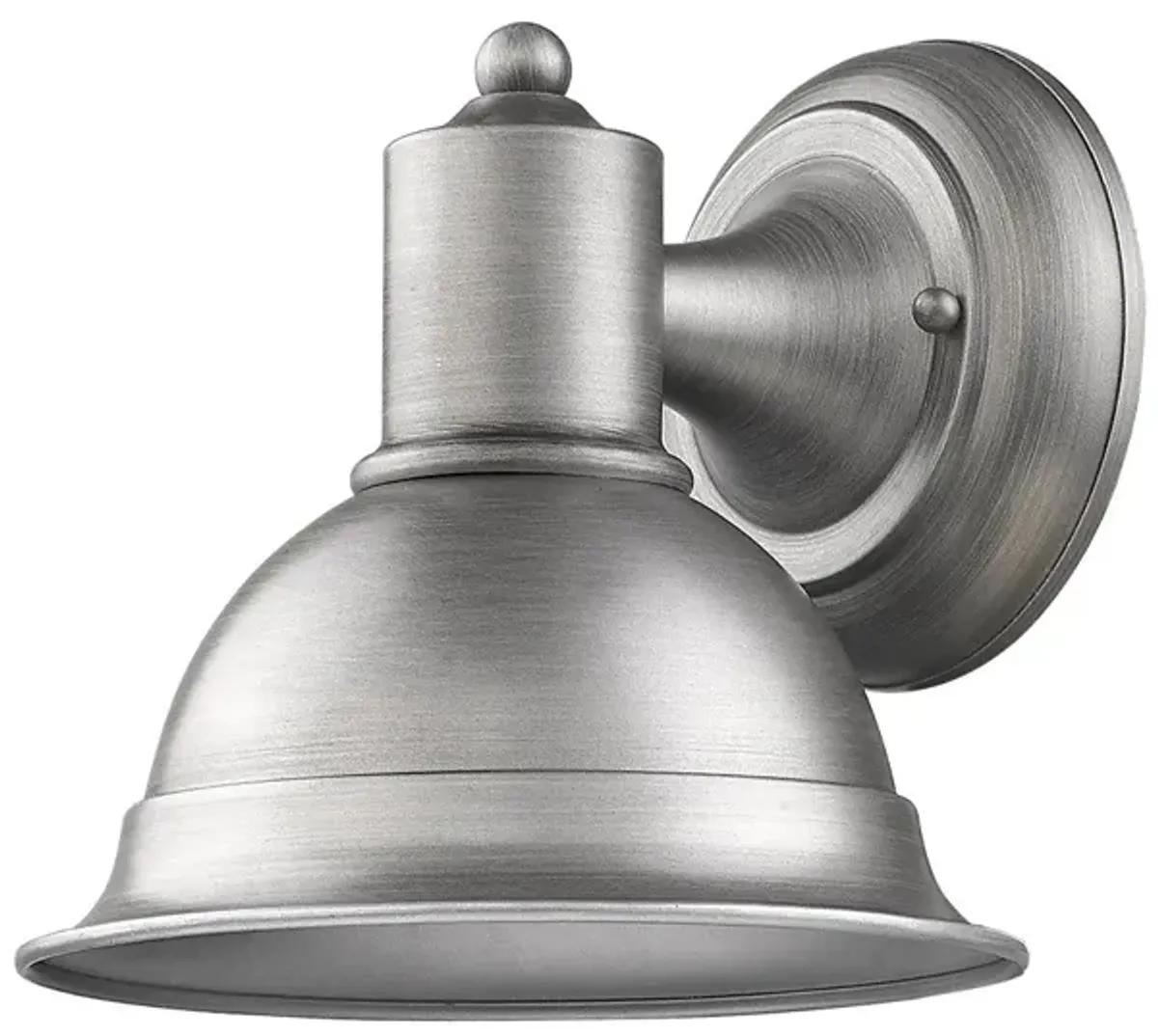 Homezia Brushed Aluminum Wall Sconce