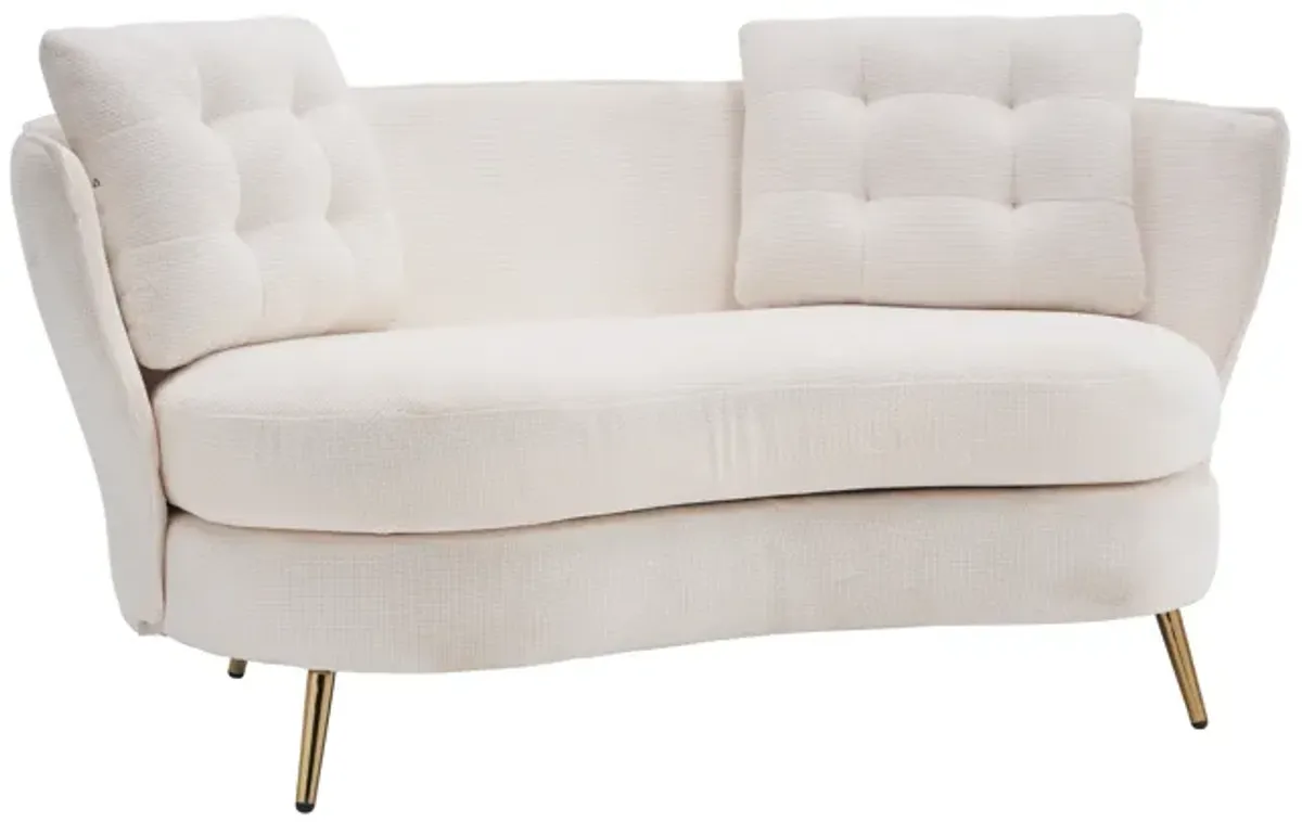 Merax Upholstered Loveseat Sofa Couch