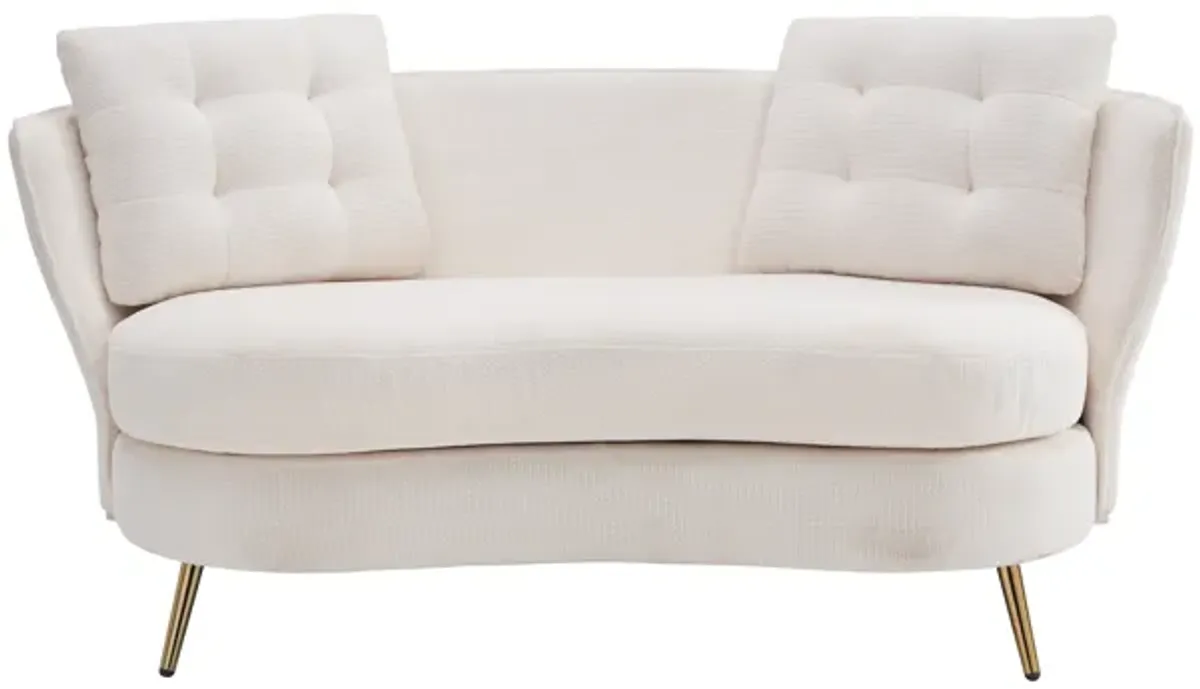 Merax Upholstered Loveseat Sofa Couch