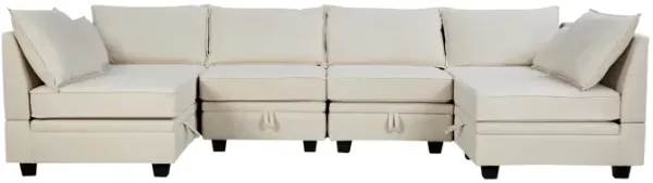 Merax Modern Large U-Shape Modular Sectional Sofa