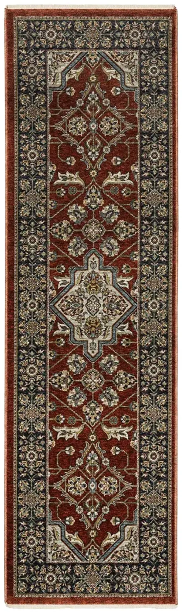 Aberdeen 2'3" x 7'6" Red Rug