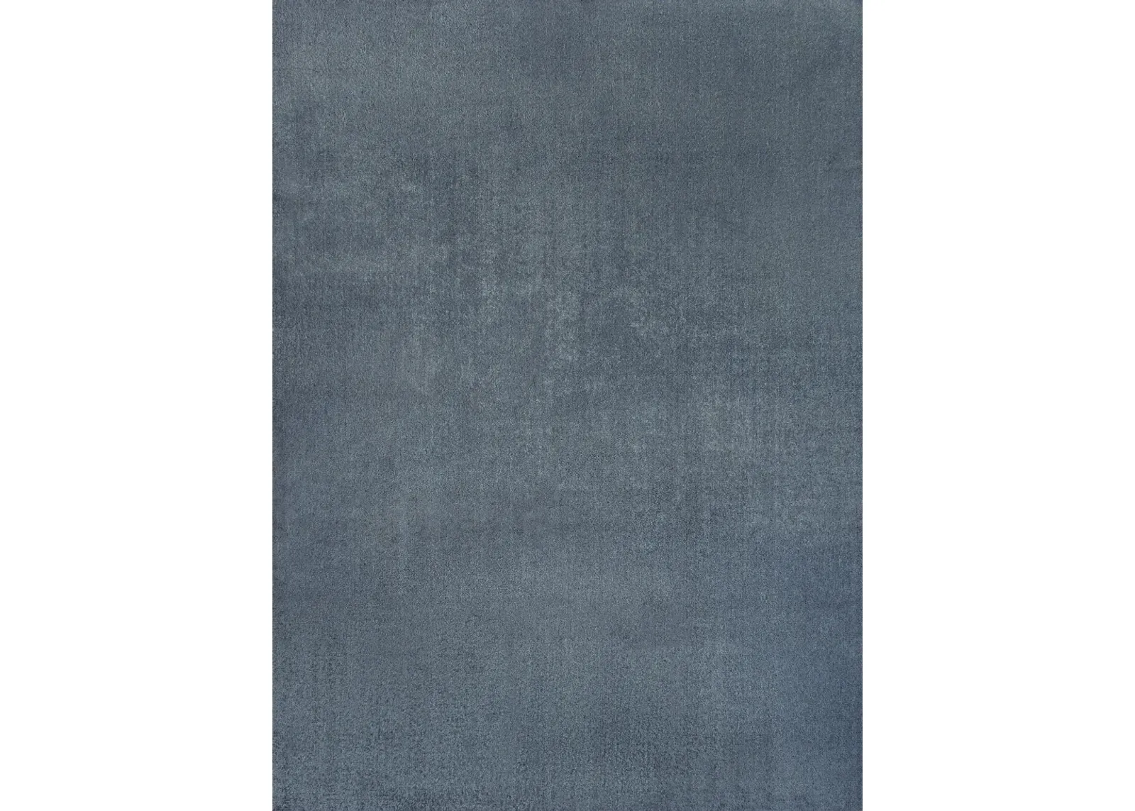 Twyla Classic Solid Low-Pile Machine-Washable Blue. Area Rug