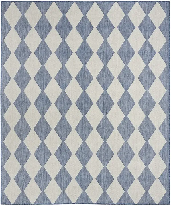 Positano POS04 Navy/Blue 9' x 12' Rug