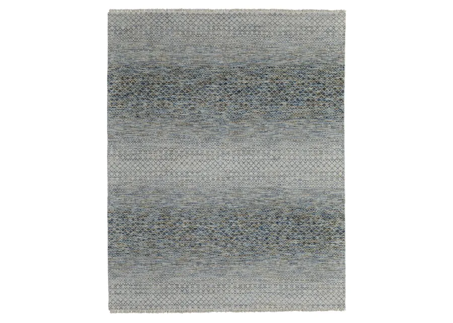 Branson 69BQF Blue/Ivory/Brown 2' x 3' Rug