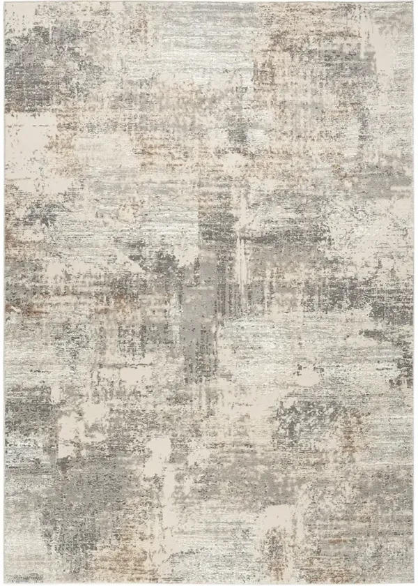 Sustainable Trends SUT04 Beige/Gray 5'3" x 7'3" Rug