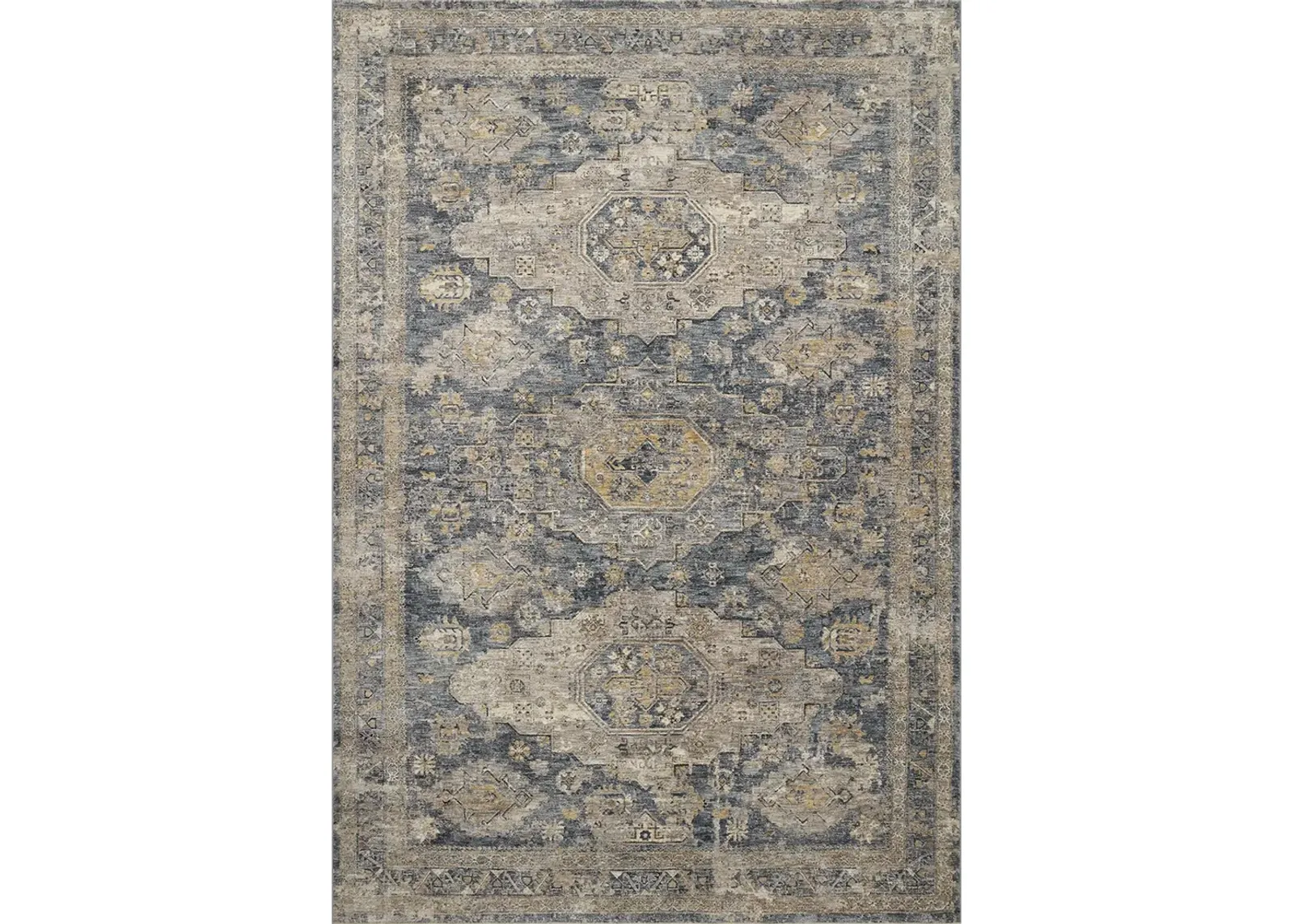 Gaia Denim/Taupe 9'3" x 12'10" Rug