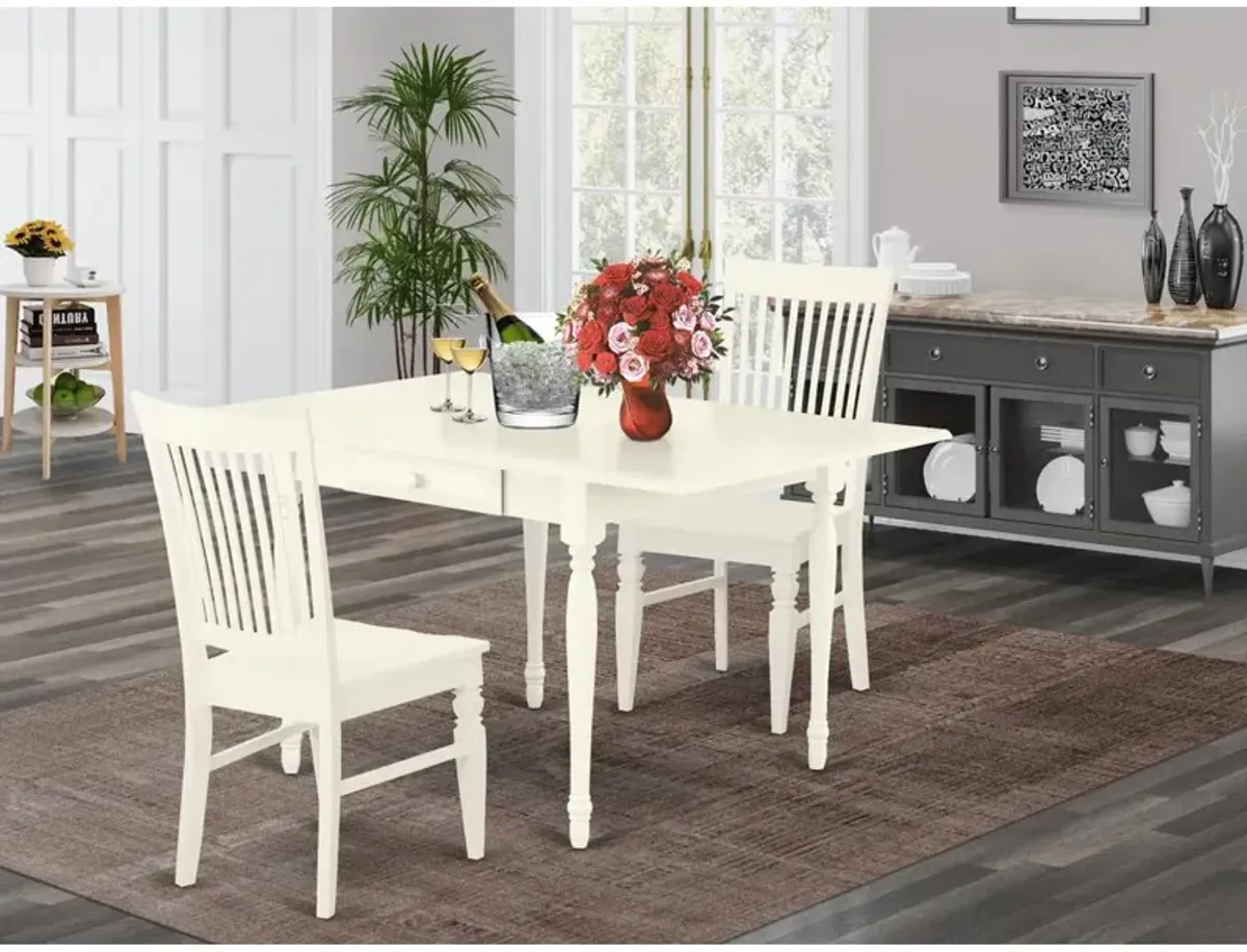 Dining Room Set Linen White