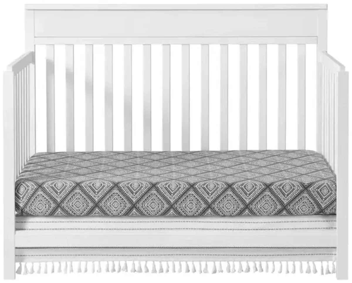 Oxford Baby Castle Hill 4 In 1 Crib Barn White