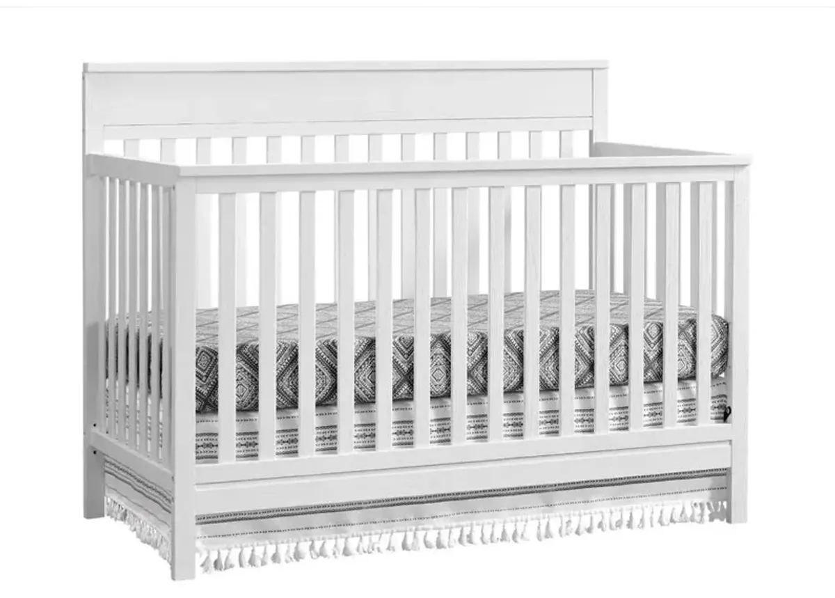 Oxford Baby Castle Hill 4 In 1 Crib Barn White