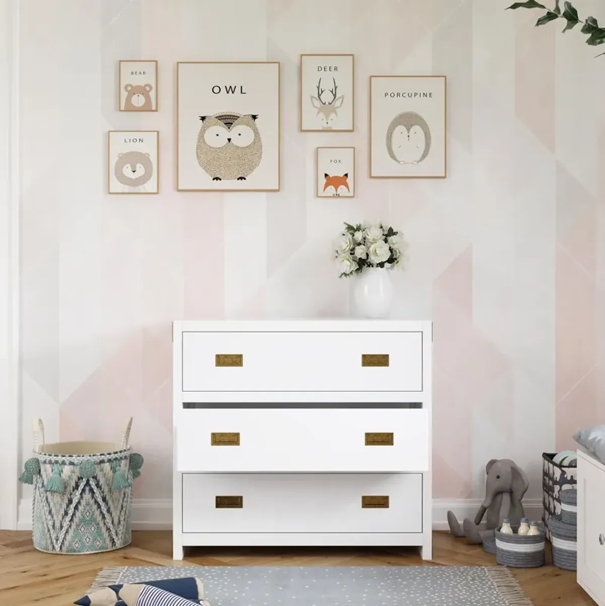 Baby Relax Miles Nursery 3-Drawer Dresser