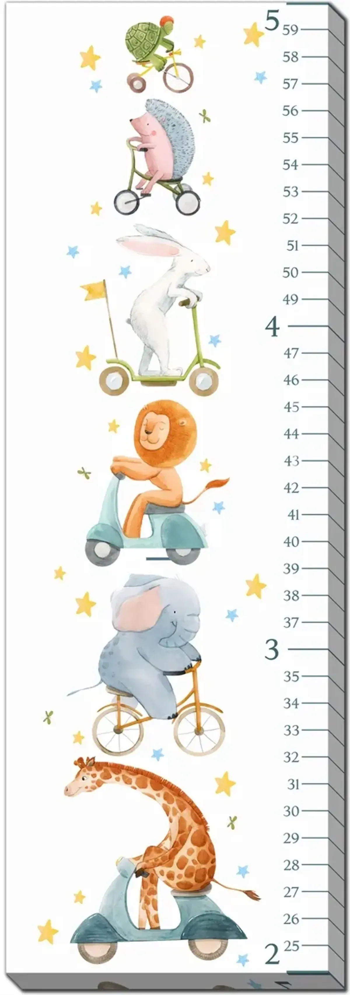 Animal Train Growth Chart