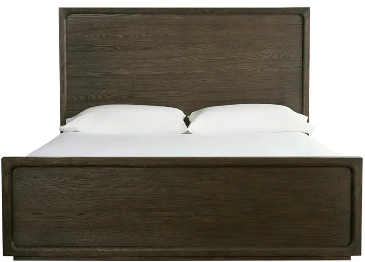 Sable King Panel Bed