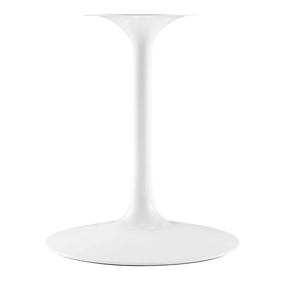 Modway - Lippa 40" Round Wood Top Dining Table White