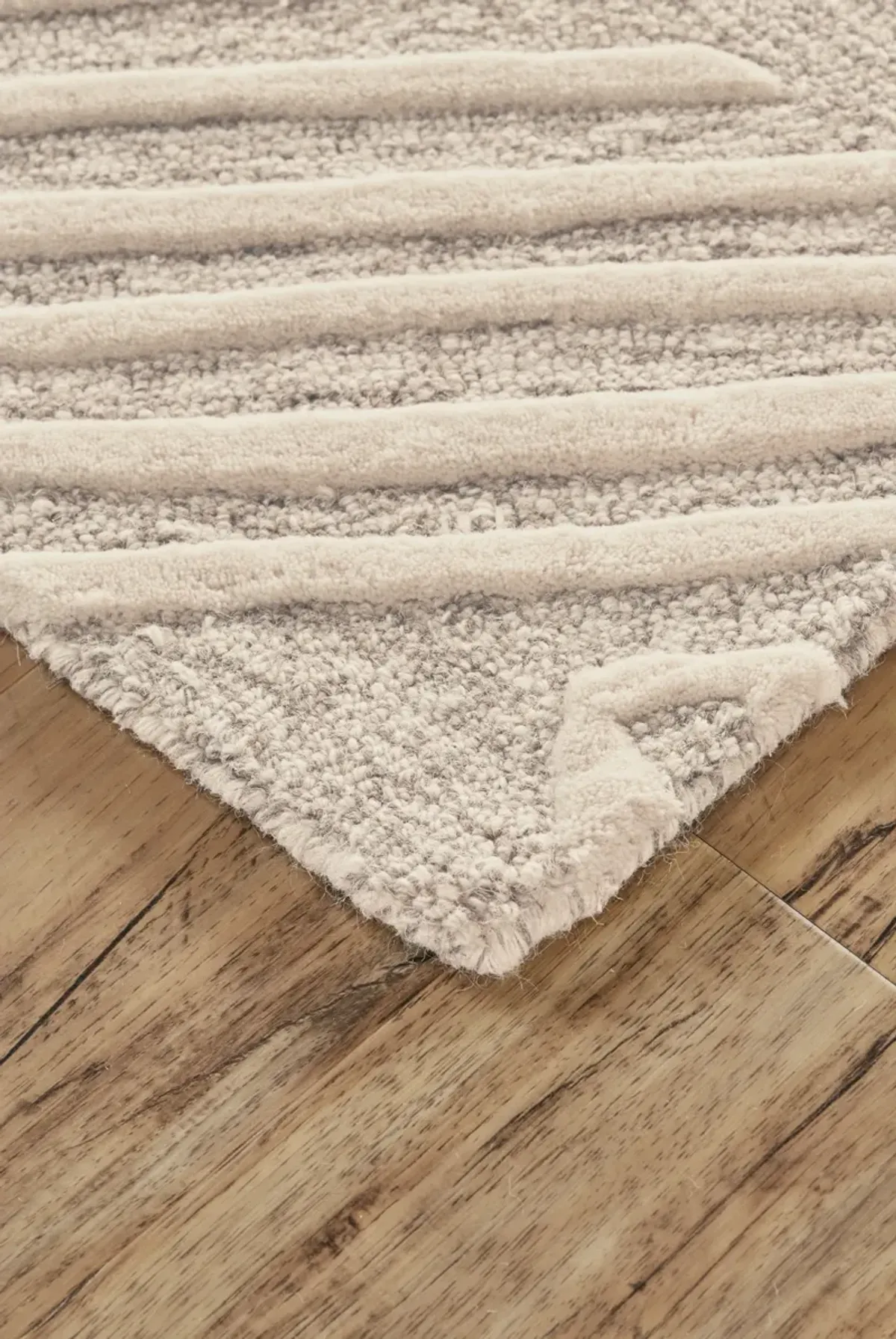 Enzo 8737F Tan/Ivory 2'6" x 8' Rug