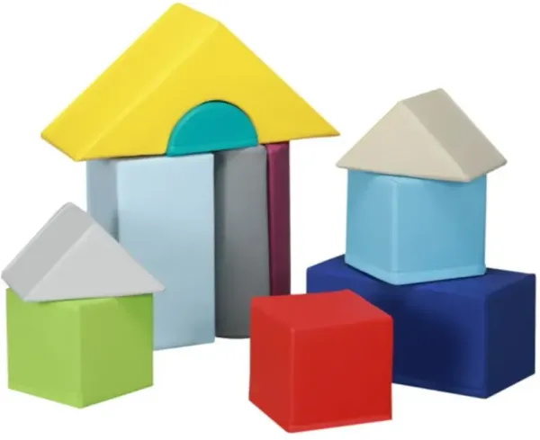 Kids' Soft Play Set Climbing Blocks for Toddlers' Indoor Play & Motor Skill Development