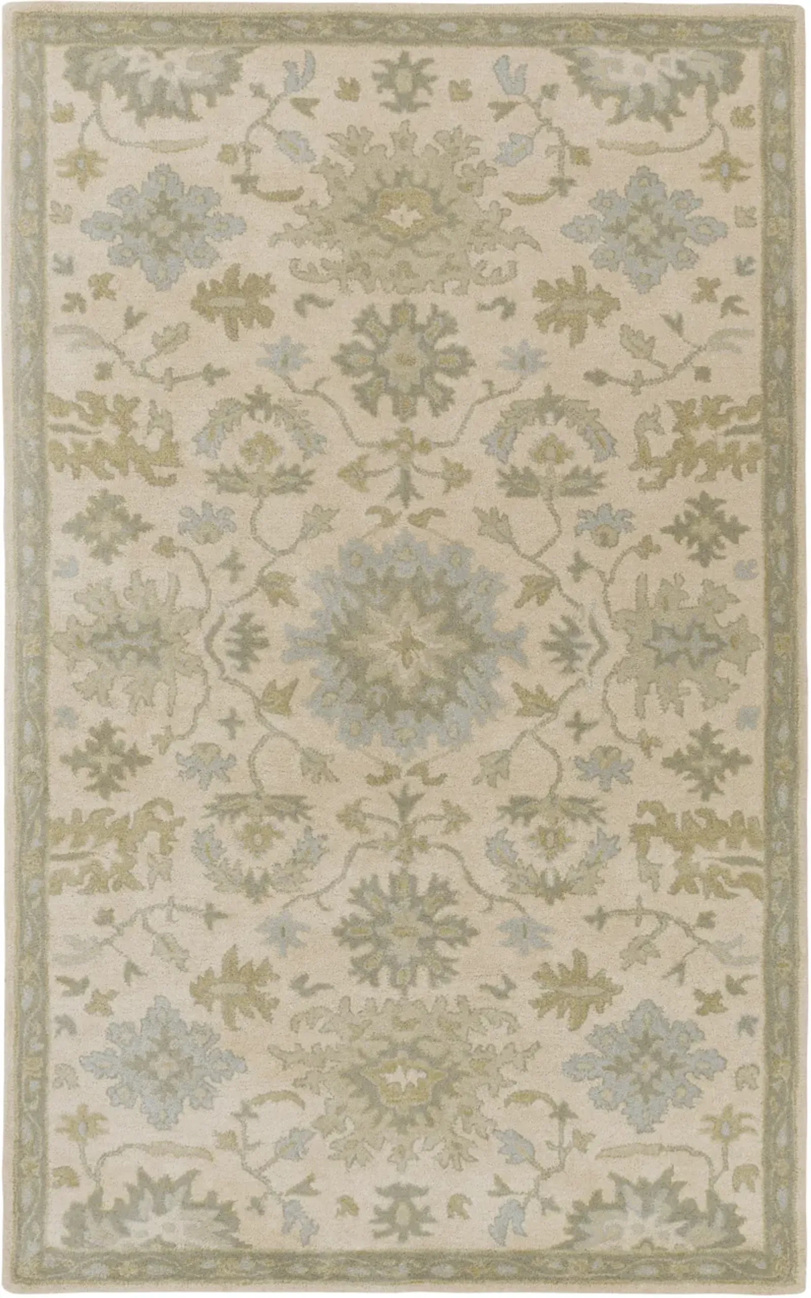 Caesar CAE-1197 8' Square Beige Rug