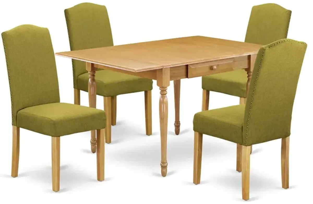 Dining Room Set Oak, MZEN5-OAK-08