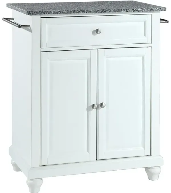 Cambridge Granite Top Portable Kitchen Island/Cart