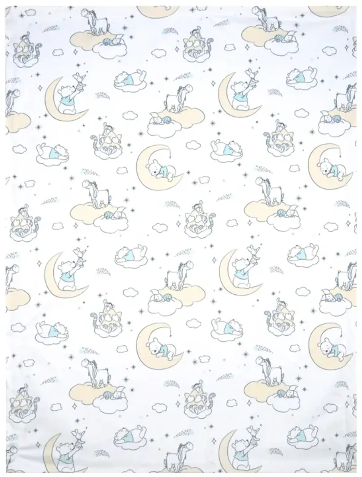 Lambs & Ivy Disney Baby Cozy Friends Winnie the Pooh Fleece Baby Blanket