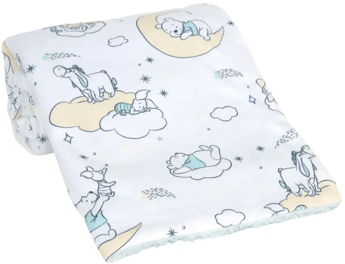 Lambs & Ivy Disney Baby Cozy Friends Winnie the Pooh Fleece Baby Blanket