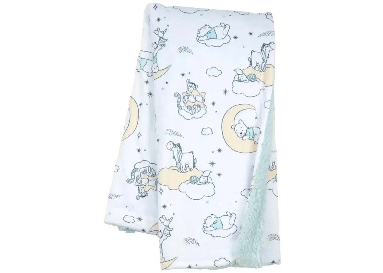 Lambs & Ivy Disney Baby Cozy Friends Winnie the Pooh Fleece Baby Blanket