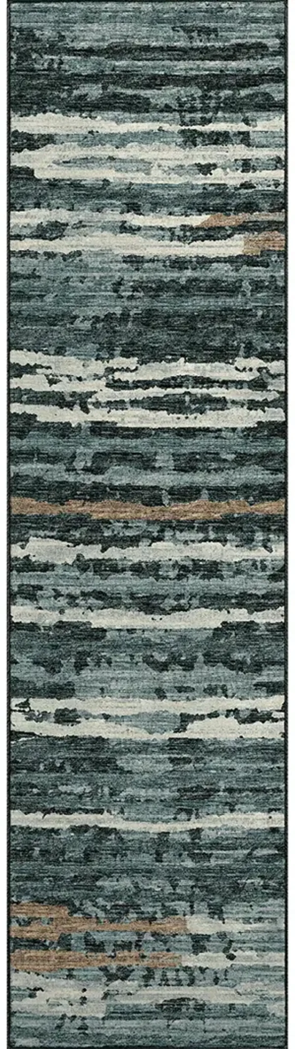 Brisbane BR4 Midnight 2'3" x 7'6" Rug