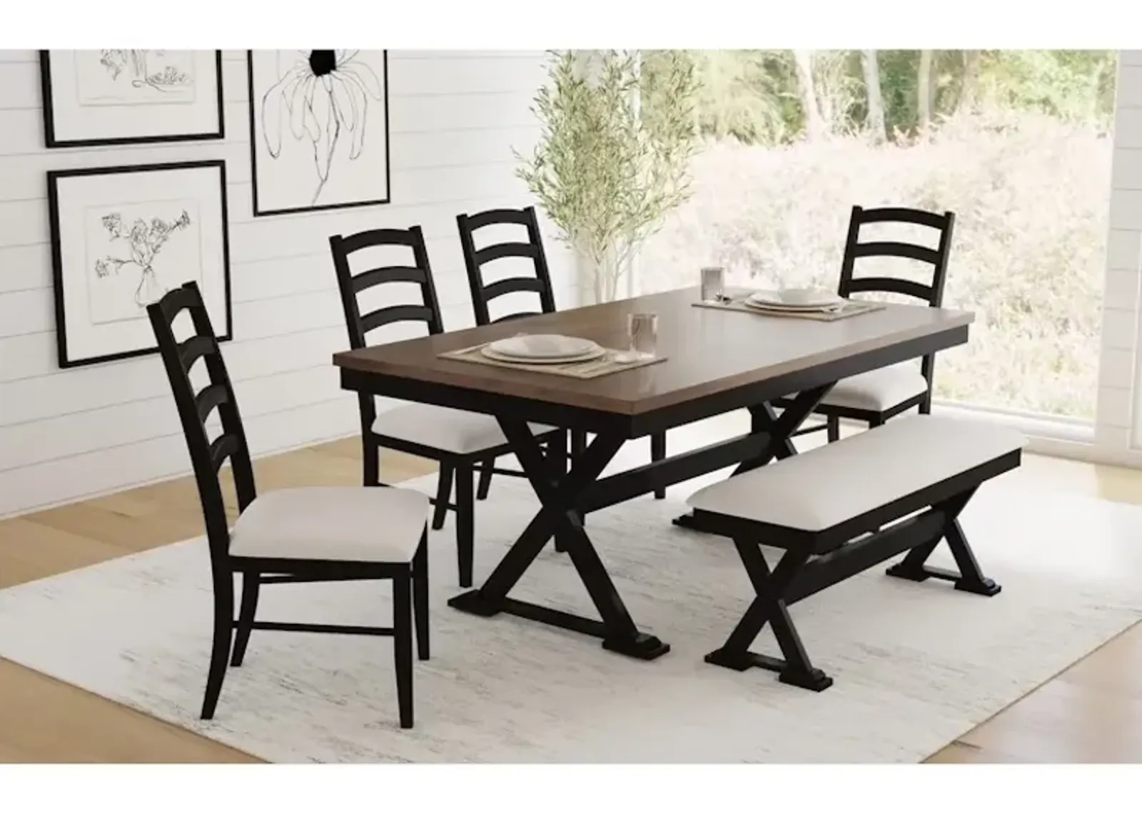 Tulane 6pc Dining Set