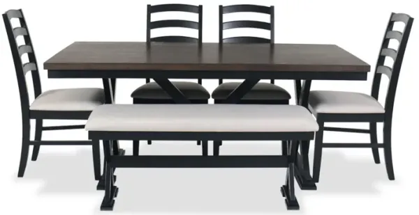 Tulane 6-Piece Dining Set