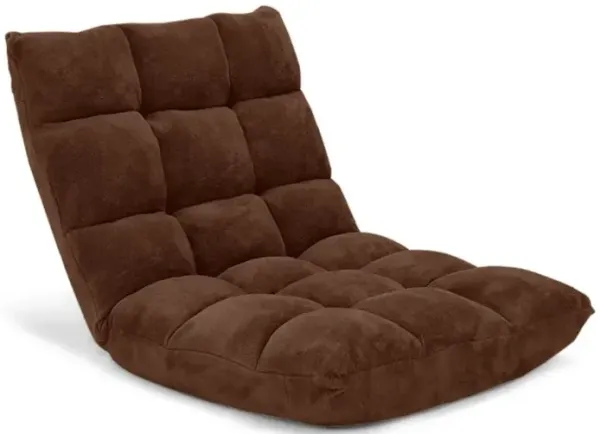Adjustable 14-position Cushioned Floor Chair