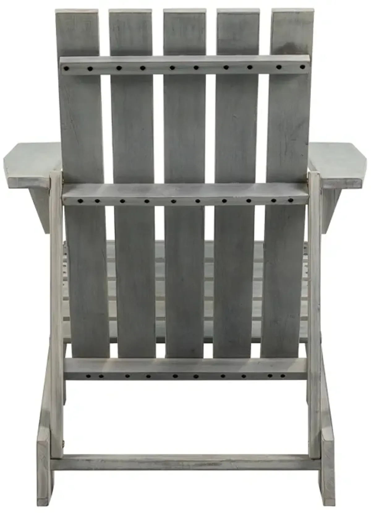 Irving Outdoor Patio Modern Acacia Wood Adirondack Chair