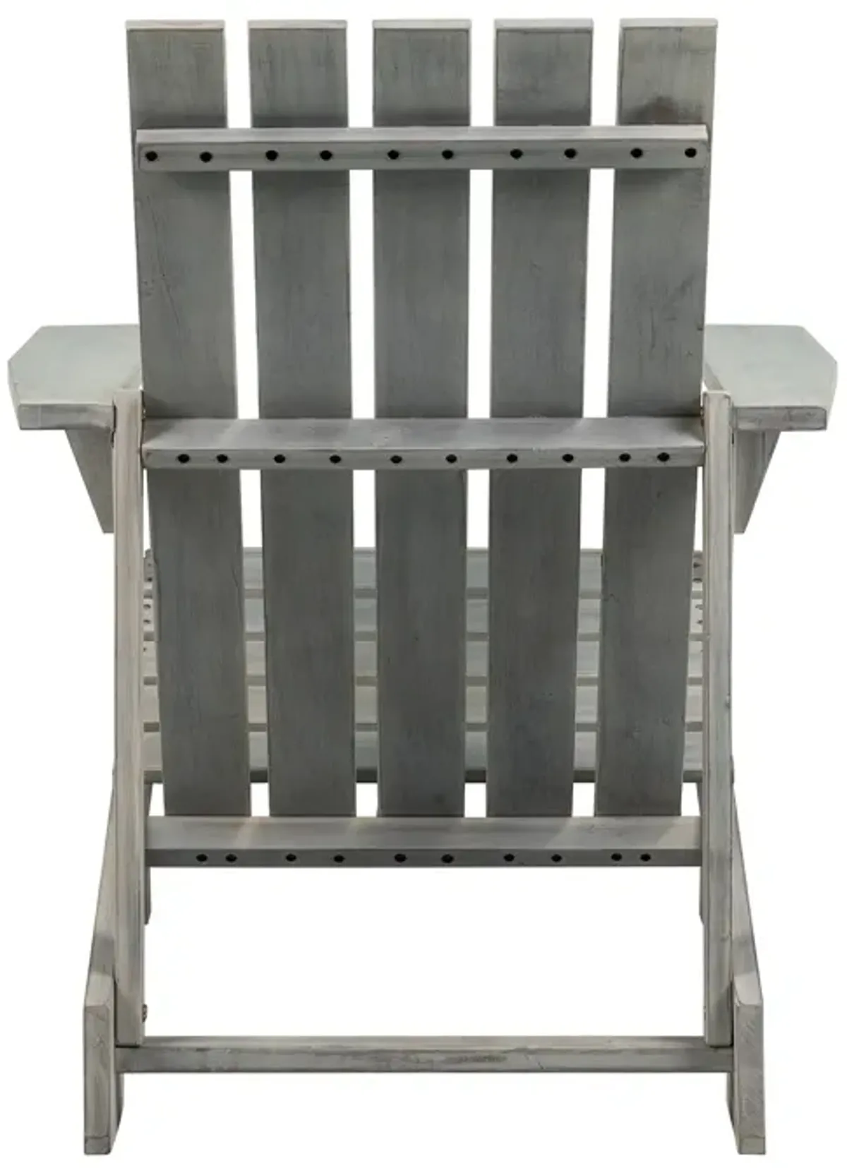 Irving Outdoor Patio Modern Acacia Wood Adirondack Chair