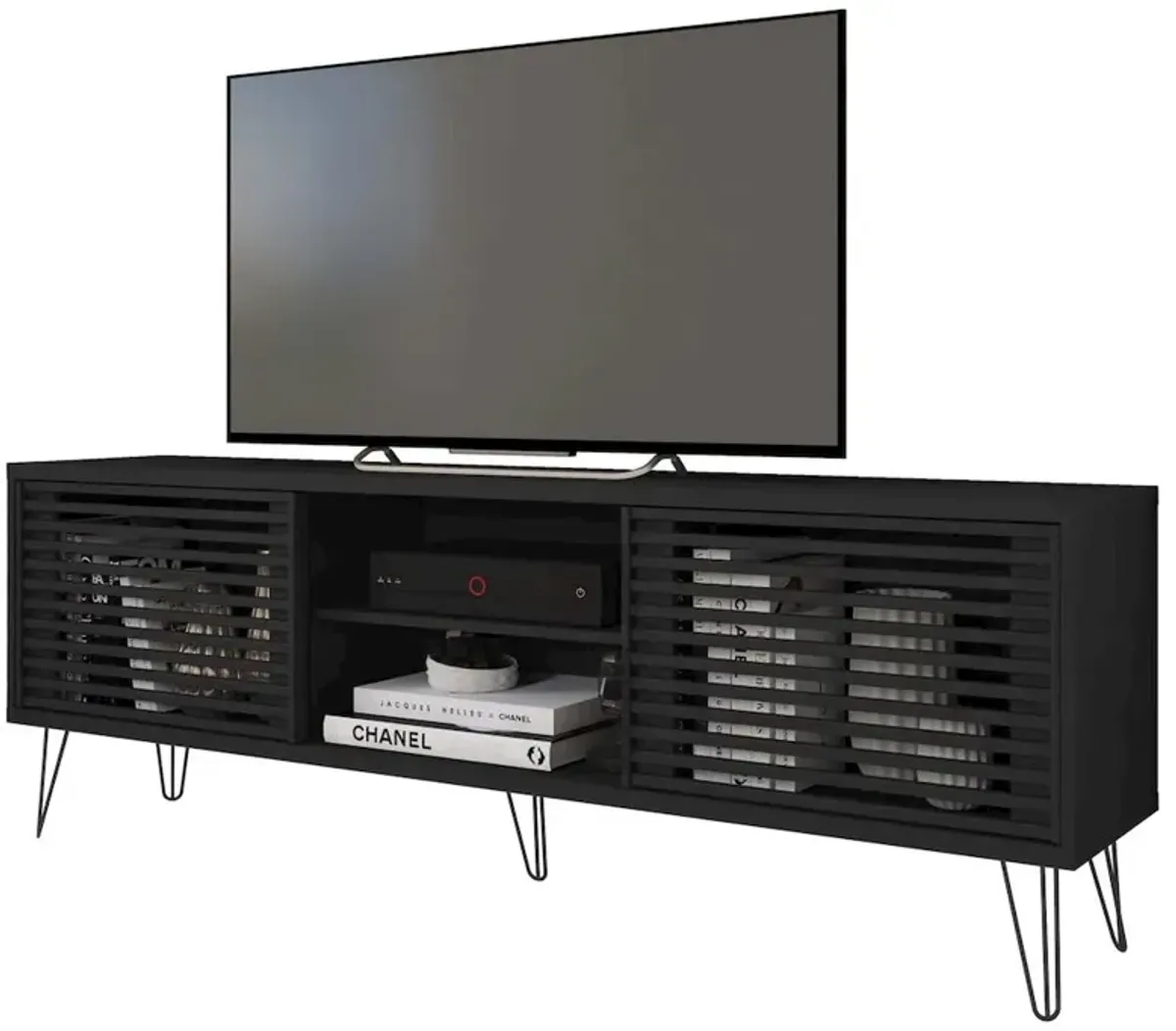 Frizz Mid-Century Modern TV Stand for 70 Inch TV