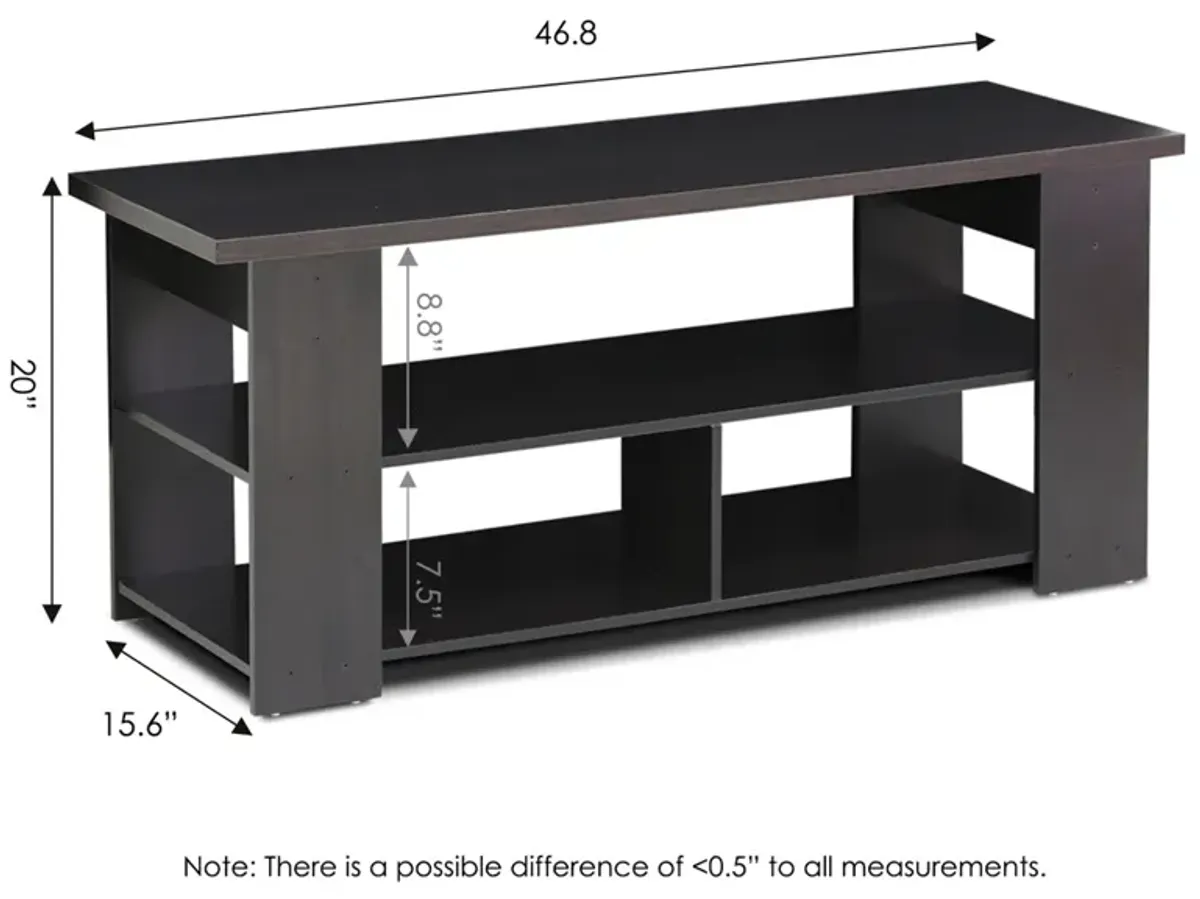 15118 JAYA TV Stand Up To 50-Inch, Espresso