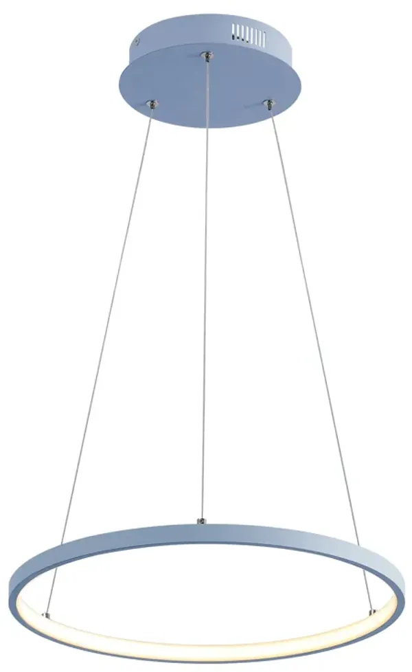 Brice Modern Contemporary Metal Round Dimmable Integrated LED Pendant
