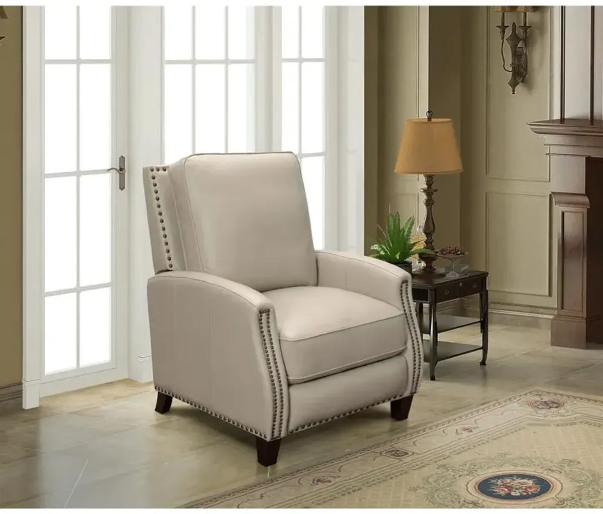 Barcalounger 7-3155 Melrose Recliner, Cream