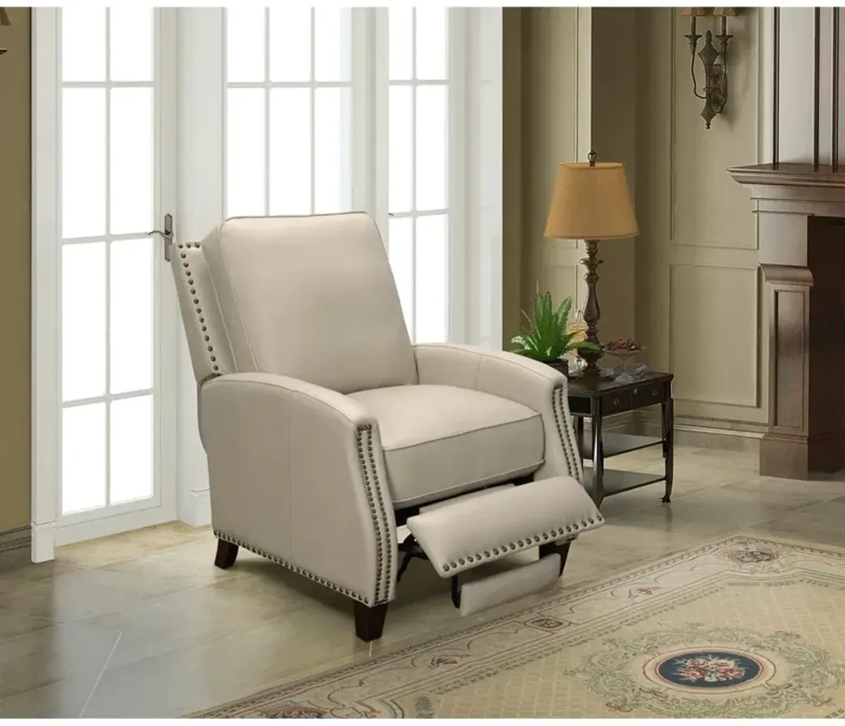 Barcalounger 7-3155 Melrose Recliner, Cream