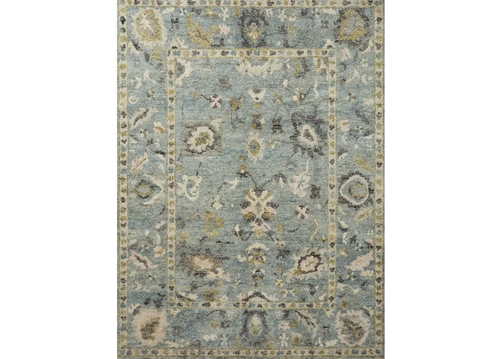 Clement CLM04 Aqua/Multi 7'9" x 9'9" Rug