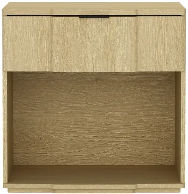 Clive 22" Nightstand in Natural Oak (1-Drawer)