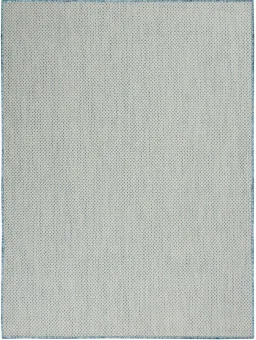 Ivory/Aqua color