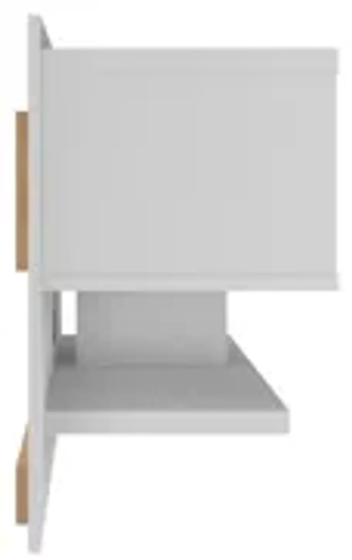 Astor White Floating Entertainment Center
