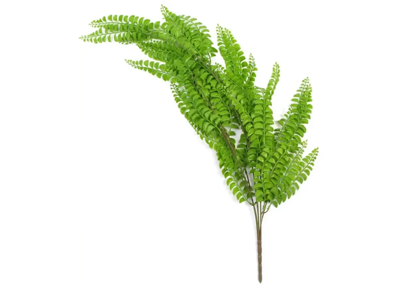 Artificial Dark Green Hanging Button Fern Plant 31" UV Resistant