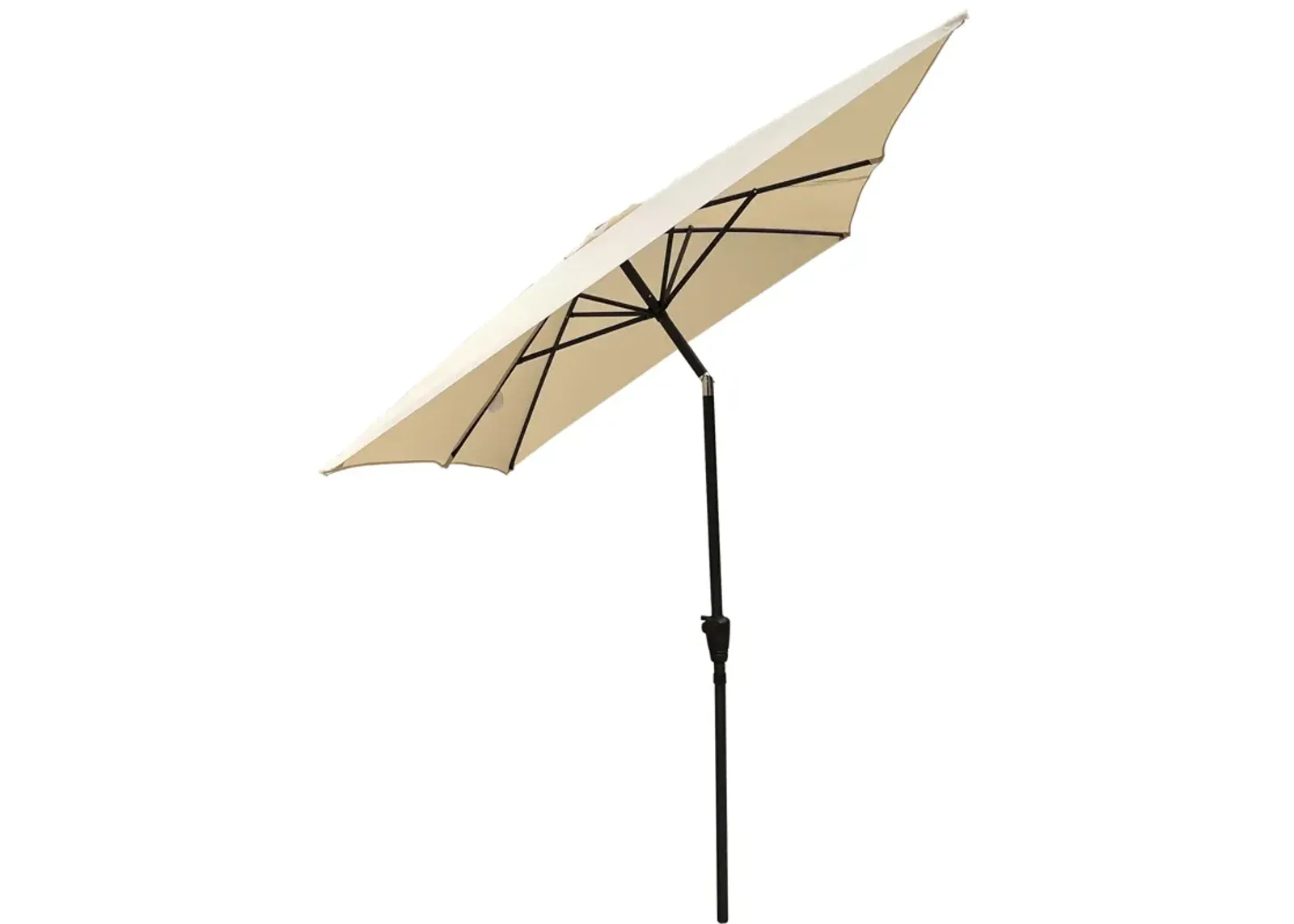 6 X 9FT Patio Umbrella Outdoor Waterproof Umbrella With Crank And Push Button Tilt